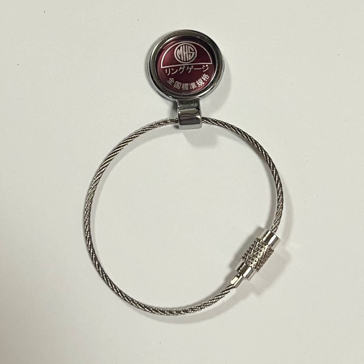美品 リングゲージ 指輪ゲージ リングゲージ収納ボックス セット ネイビー 1号-30号 日本製 全国標準規格の画像3