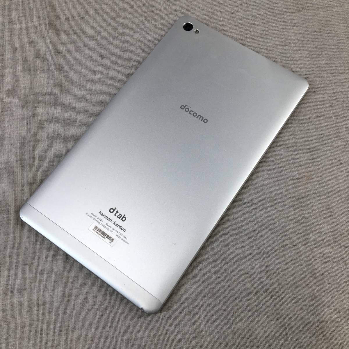 現状品　HUAWEI dtab Compact d-02H docomo 　本体のみ　SIMフリー_画像7