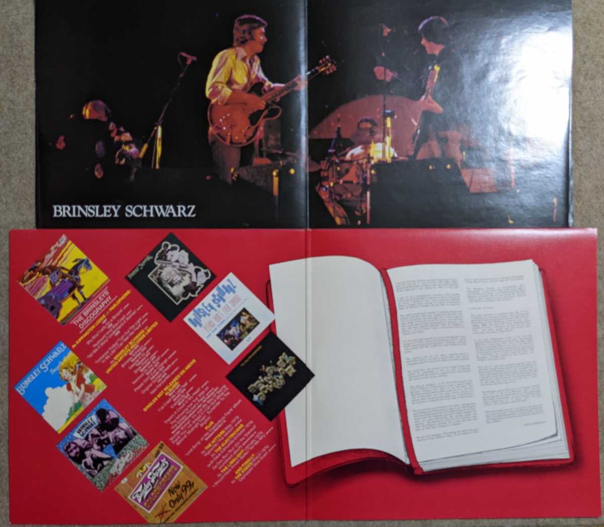 Brinsley Schwarz-Fifteen Thoughts Of* britain Orig. beautiful goods /mato1/ poster attaching /Nick Lowe/Pub Rock