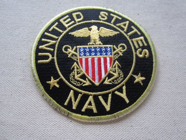 ミリタリー UNITED STATES NAVY アメリカ海軍 USA ワッペン/パッチ カスタム 古着 腕章 サバゲー ② 549_画像4