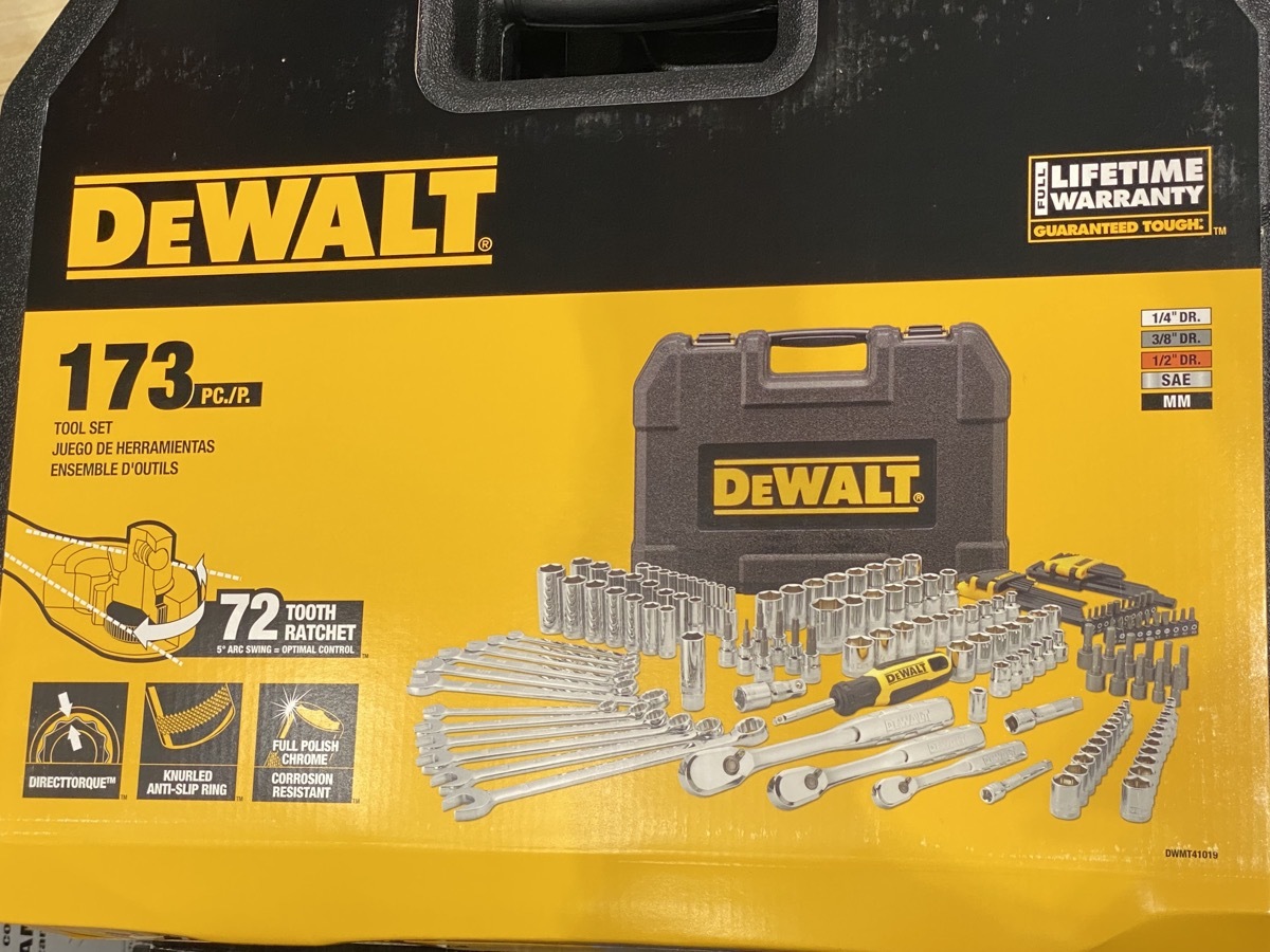 人気No.1 DEWALT デウォルト 173ピース 工具セット mandhucollege.edu.mv