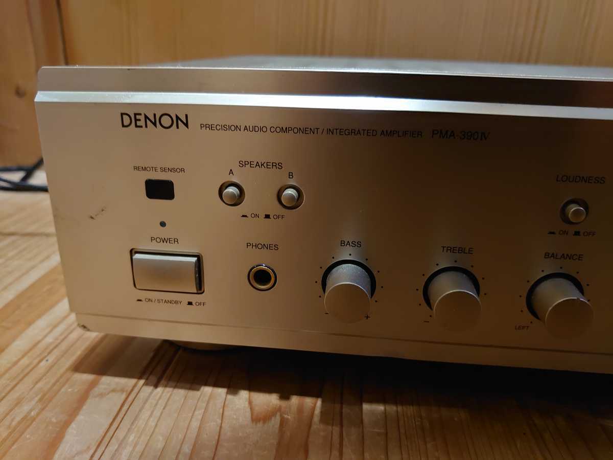 DENON PMA-390IV プリメインアンプ / デノン オーディオ機器 通電確認