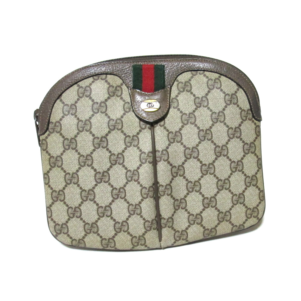 Vintage old GUCCI ヴィンテージ オールド グッチ モノグラムシグネチャークラッチバッグ 134401-q Vintage old GUCCI ヴィンテージ オールド グッチ モノグラムシグネチャークラッチバッグ 134401-q