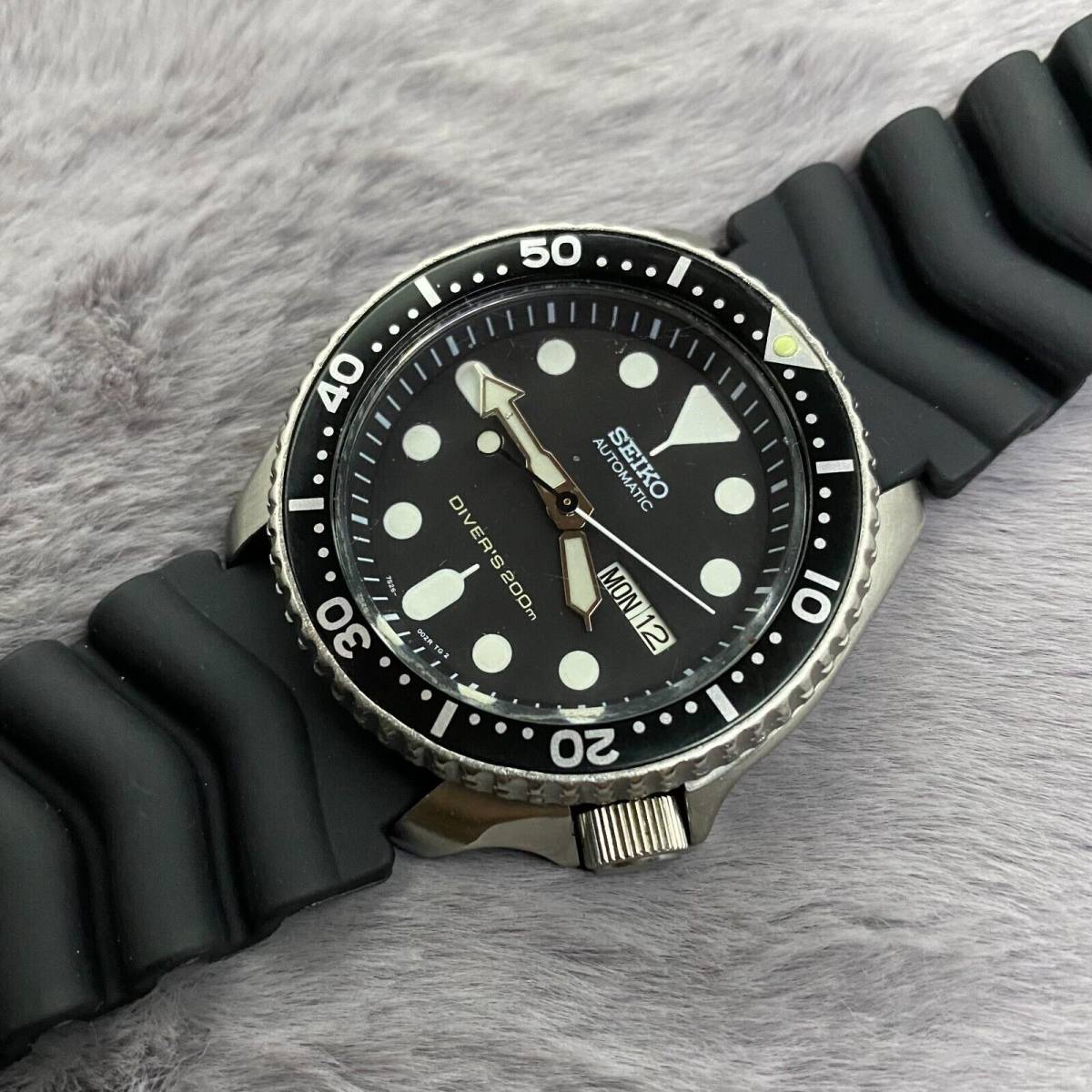 048/セイコー 7S26-0020 SKX007 ダイバー ブラックボーイ www.browhenna.it