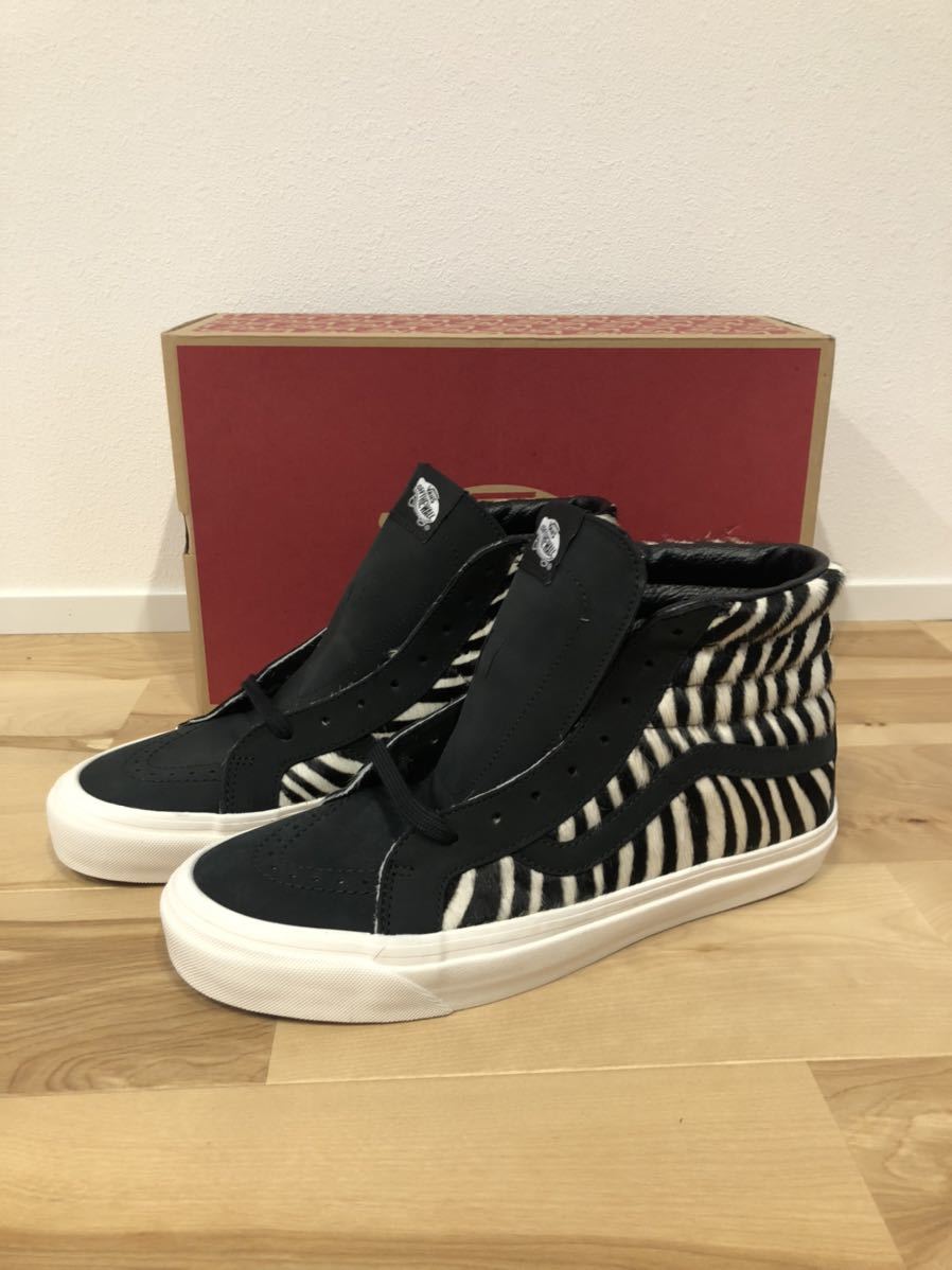 バンズ VANS スケートHI アナハイムコレクション　ゼブラ　28cm_画像1