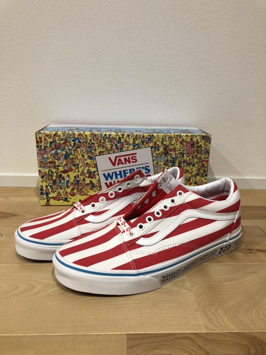 VANS バンズ　コラボ　ウォーリーを探せ　オールドスクール　27.5cm