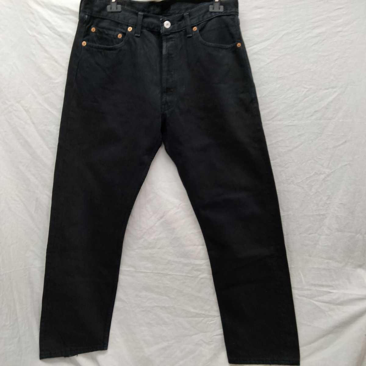 上品】 ブラック jeans denim black Levi's 0165 501 リーバイス