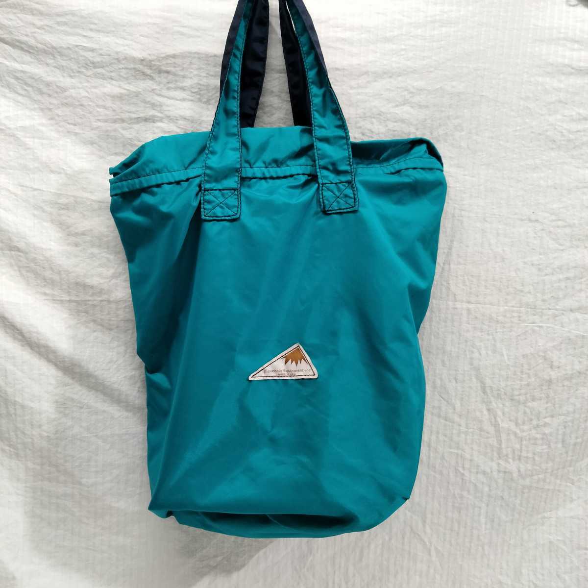Mountain Equipment・INC リバーシブル ディパック トートバッグ リュック daypack tote bag ２ウェイ usa 製 男女兼 MEIバックパック　_画像2