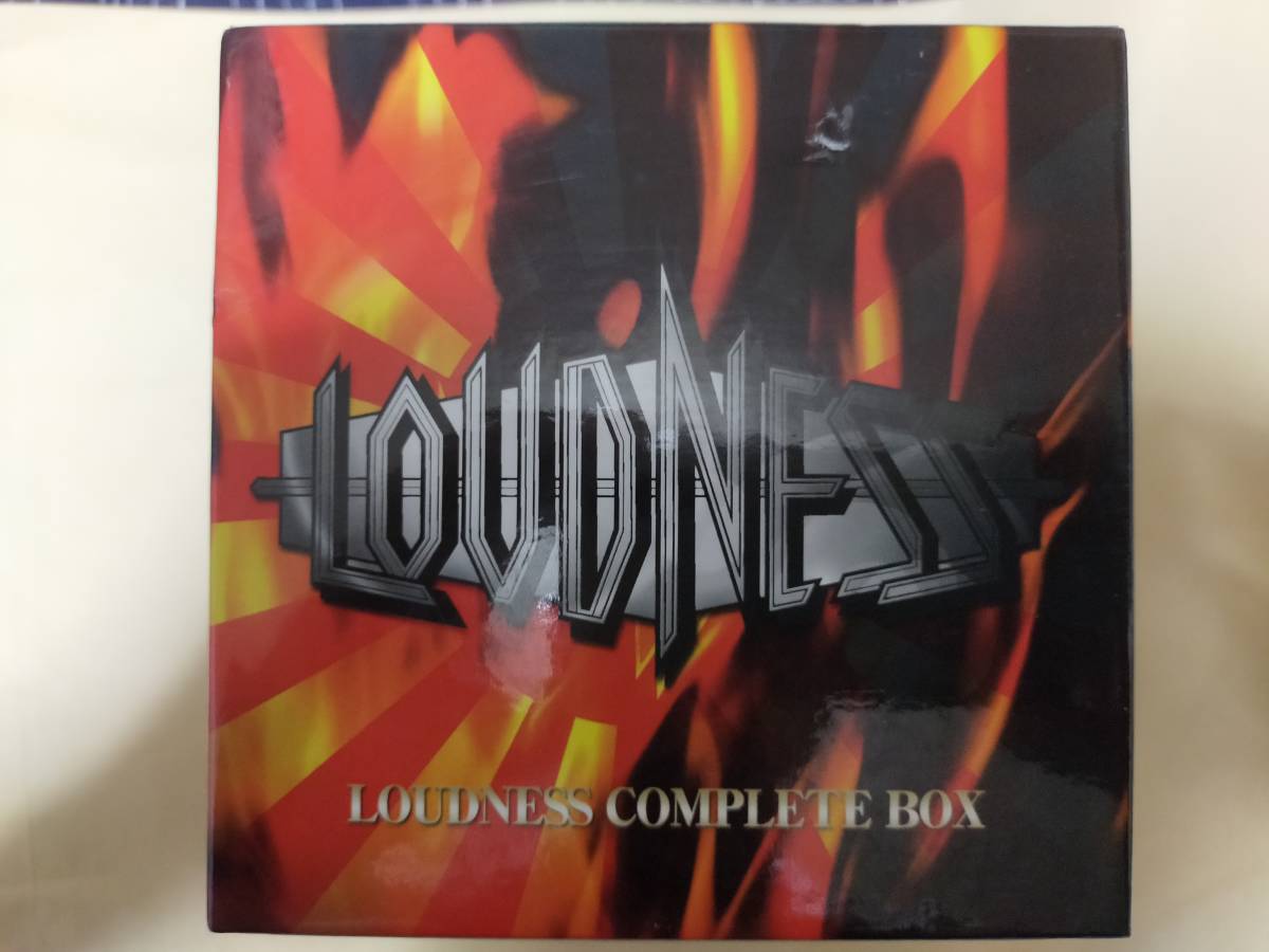 即決 13枚組 CD+DVD LOUDNESS COMPLETE BOX ラウドネス コンポリートボックス 箱に破れあり