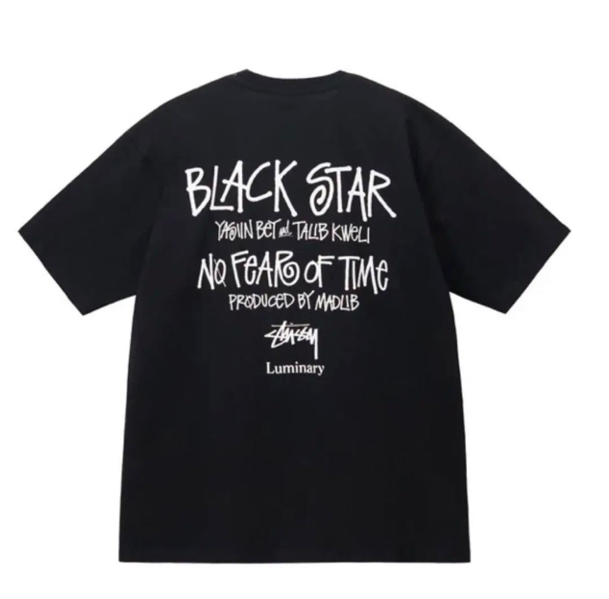 stussy BLACK STAR Tシャツ　Lサイズ ステューシー　ブラックスター　即完売品