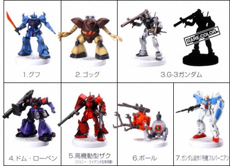 新作入荷定番 ヤフオク! - ガンダム ミニフィギュアセレクション