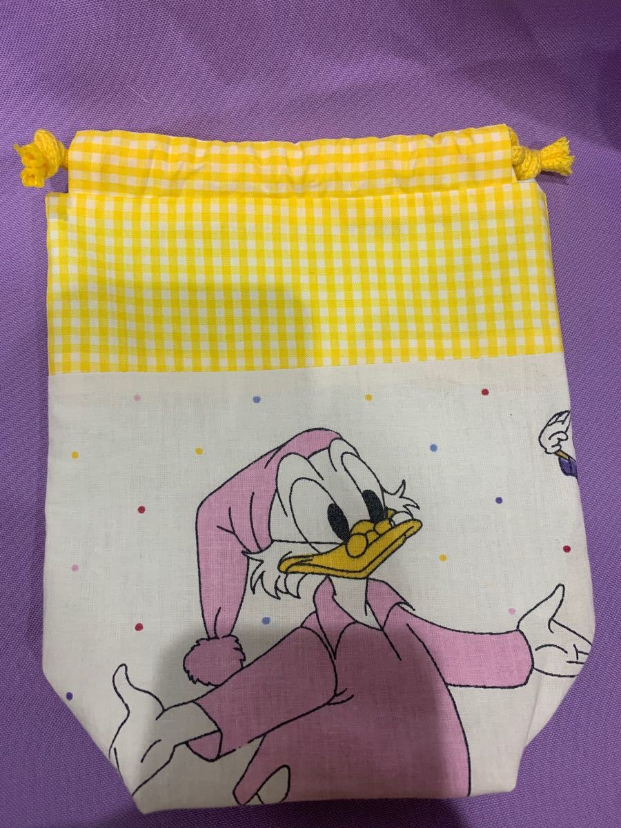 コップ袋 ハンドメイド 入学準備 マチ付き コップ入れ アラジン ...