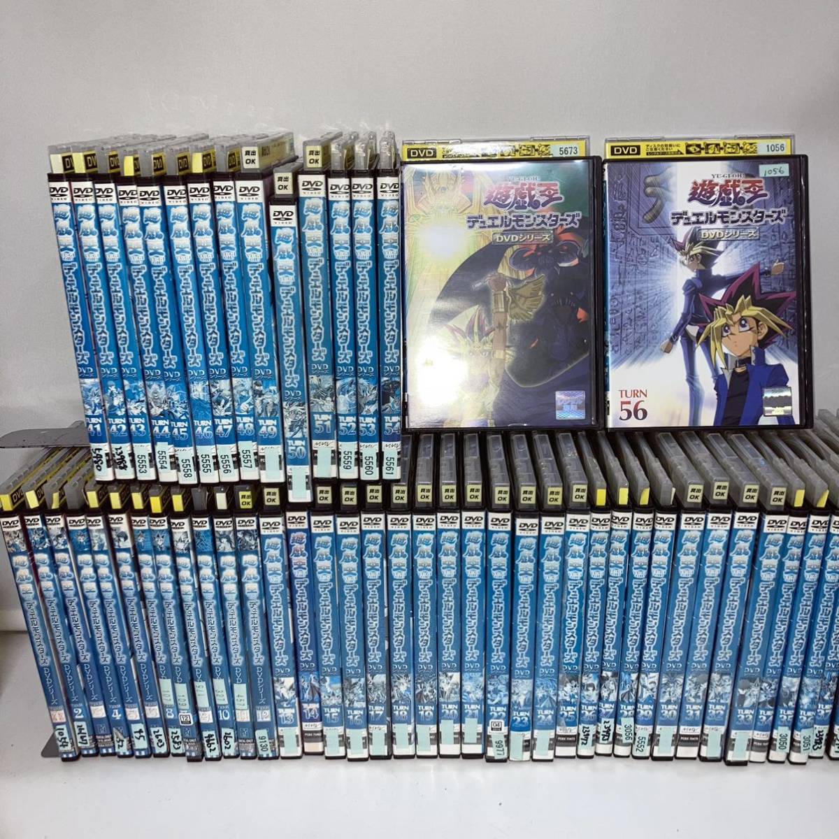 遊戯王デュエルモンスターズ DVDシリーズ 56巻 全巻セット-