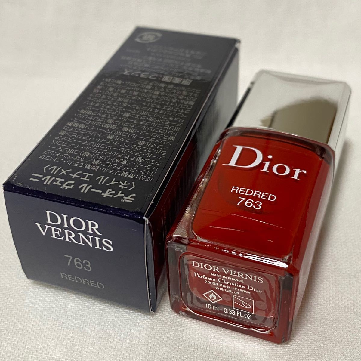 Christian Dior ディオール ヴェルニ ネイルエナメル 763 レッドレッド 10ml 新品未使用♪