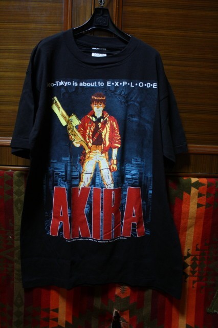 希少 USA製１９９４年 コピーライト シングルステッチ AKIRA アキラ Tシャツ ■ 映画 Tシャツ アニメ Tシャツ_画像1