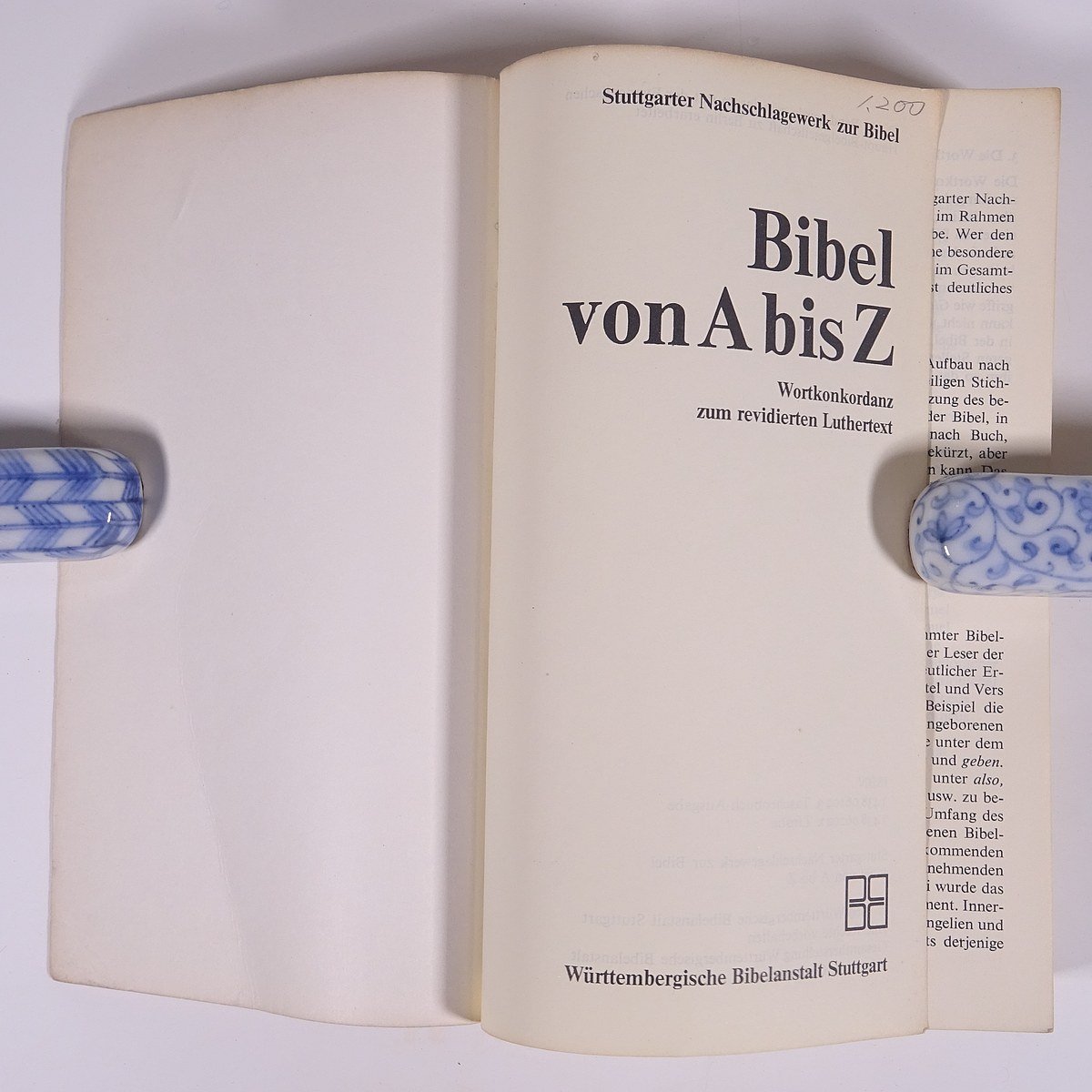【ドイツ語洋書】 Bibel von A bis Z AからZまでの聖書 1969 単行本 キリスト教 聖書_画像5