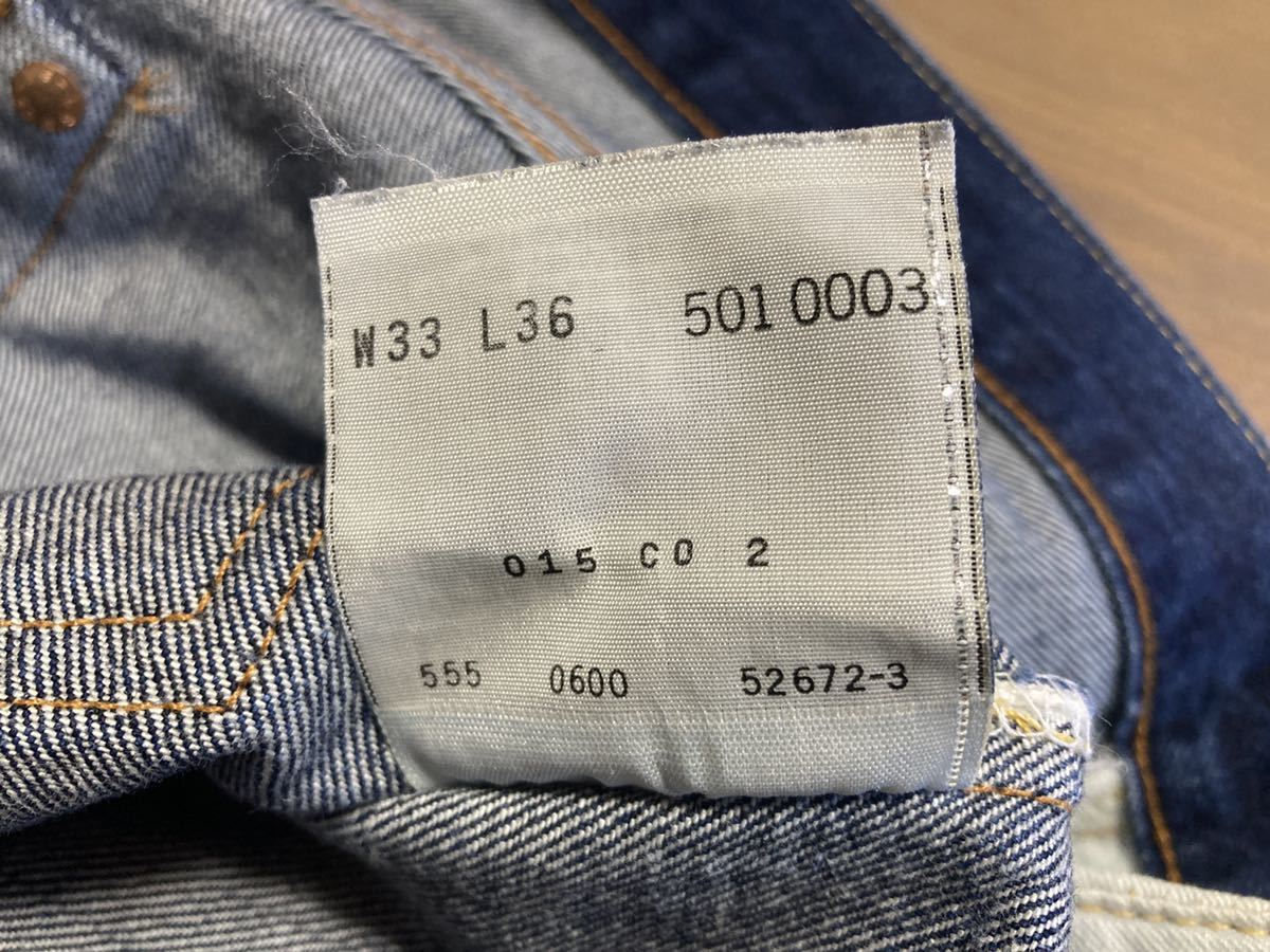 LEVIS LVC/米国USA製 501XX W33L36 00年 555 バレンシア工場 501 LEVIS LVC/米国USA製 501XX W33L36 00年 555 バレンシア工場 501