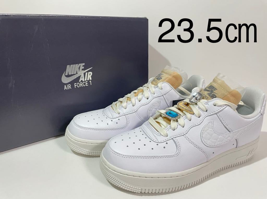 NIKE AIR FORCE 1 エアフォース1 23㎝ ホワイト セージロー