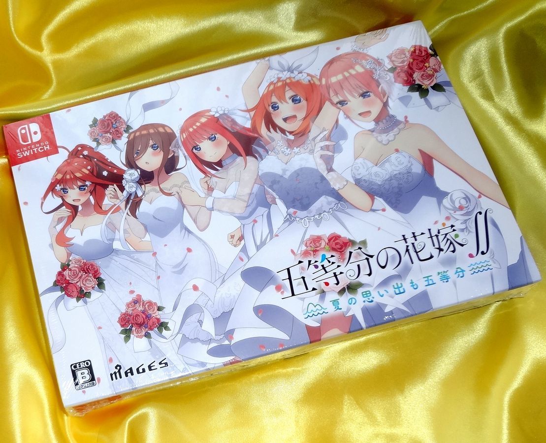 【未開封】五等分の花嫁∬ ～夏の思い出も五等分～ 限定版 Nintendo Switch 特典ドラマCD 5枚組