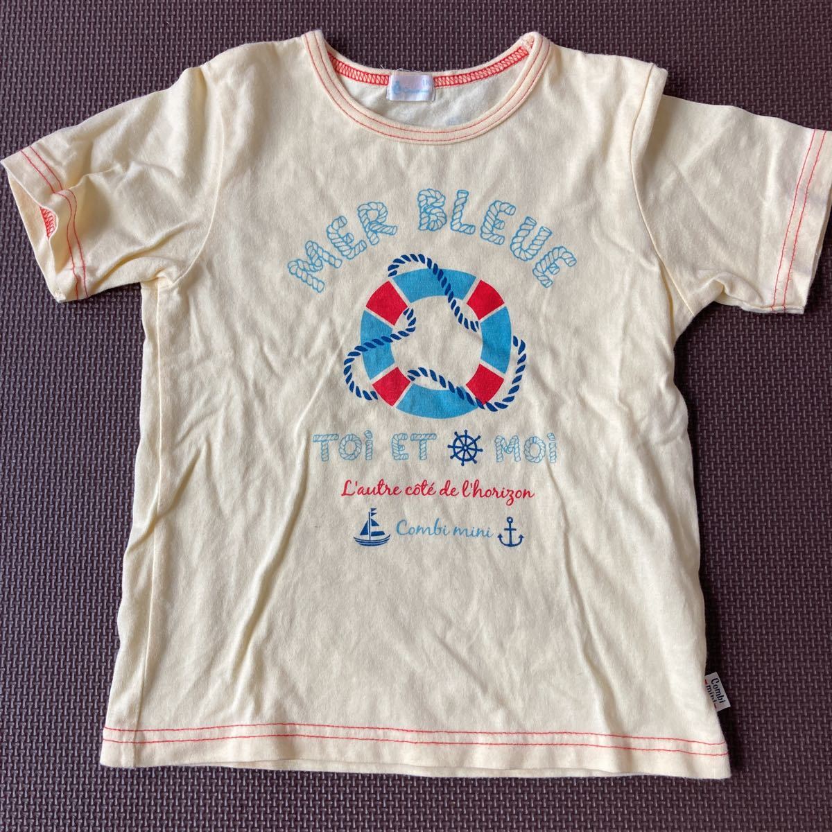コンビミニ☆半袖Tシャツショートパンツ2点セット☆110