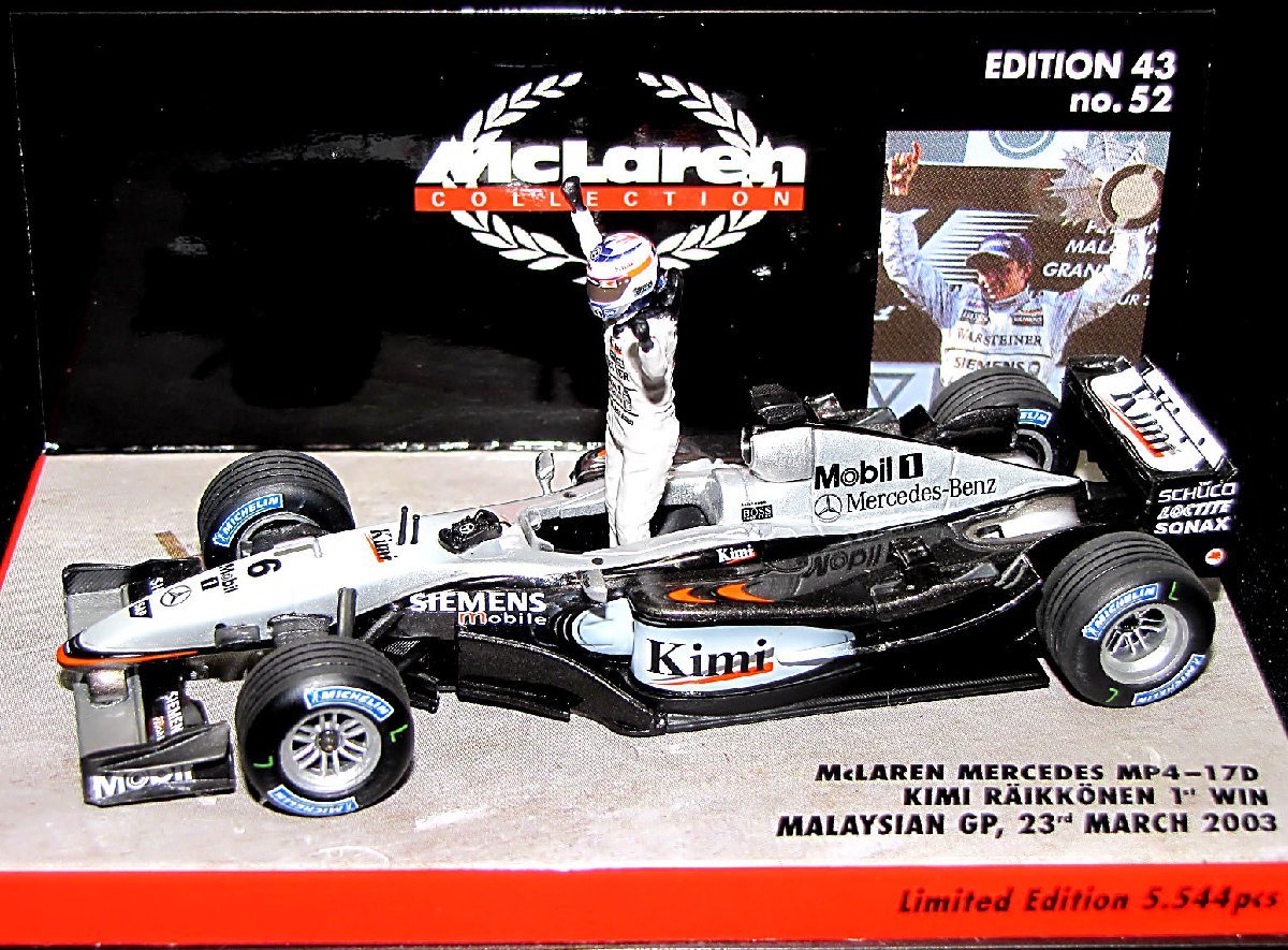 Ma】PM☆1/43 530034326 マクラーレン メルセデス MP4-17D K