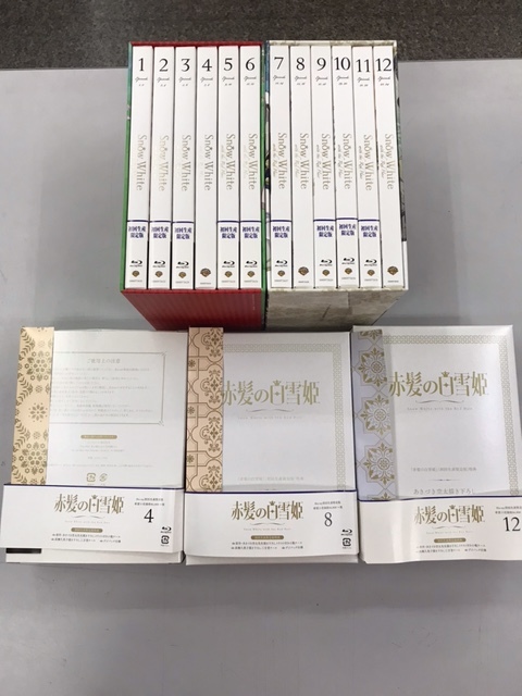 正規代理店 #GD005中古Blu-ray【赤髪の白雪姫 全12巻セット(初回限定版