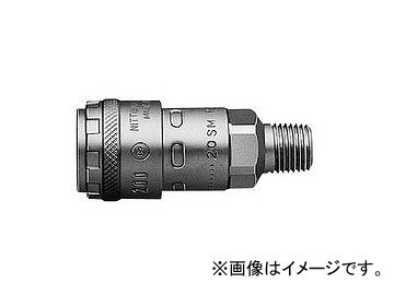 日東工器 ハイカプラ200 ソケット SM型（めねじ取付用） 200-40SM_画像1