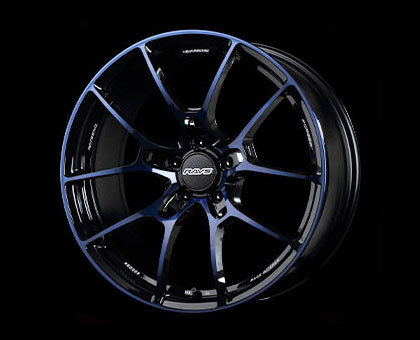 レイズ/RAYS VOLK RACING G025 DB/C ホイール ダークブルー/DC 18インチ×7 1/2J +42 5H112 輸入車_画像1