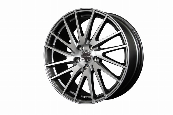 高級ブランド 17インチ×7.5J+45 ブラッシュドフィニッシュ ホイール