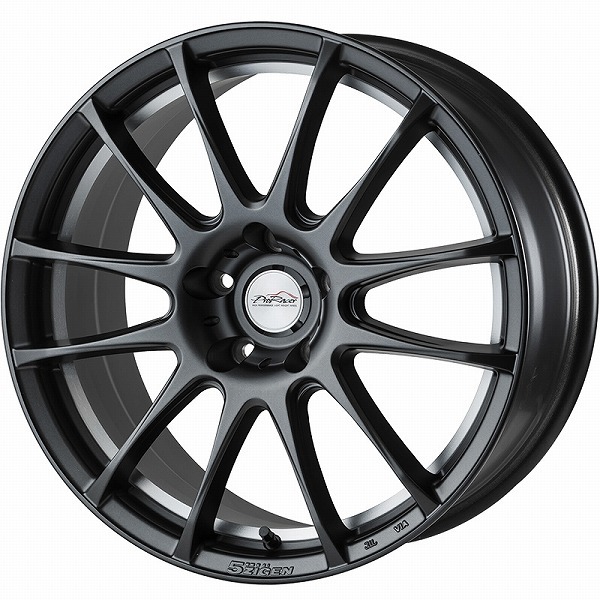 5ZIGEN/5次元 ProRacer Z1 ホイール マットガンメタ 17インチ×7J＋45 4H100 入数：1台分(4本)_画像1