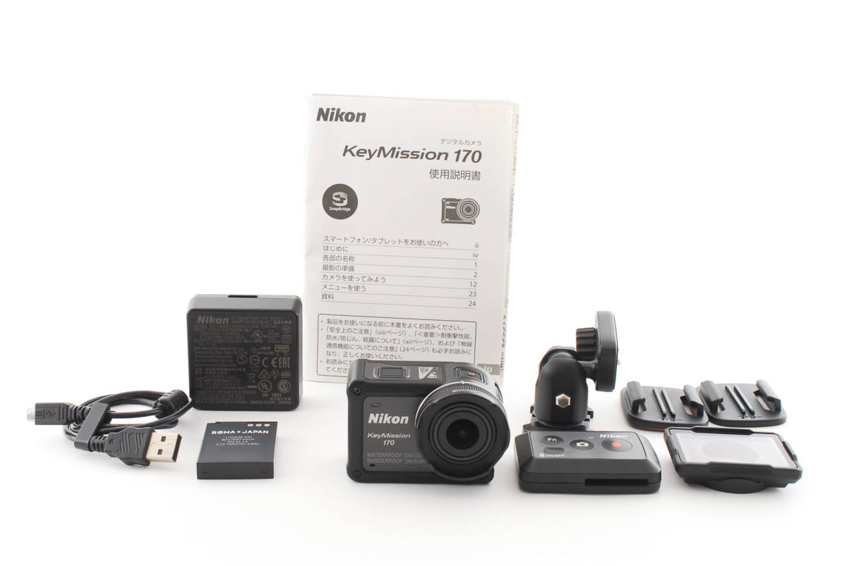☆実用品☆ NIKON ニコン キーミッション KeyMission 170 デジタル