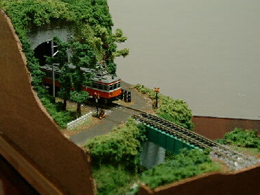 値引 ゆめレール 日本の鉄道風景ジオラマミニ 小さな踏切に川と