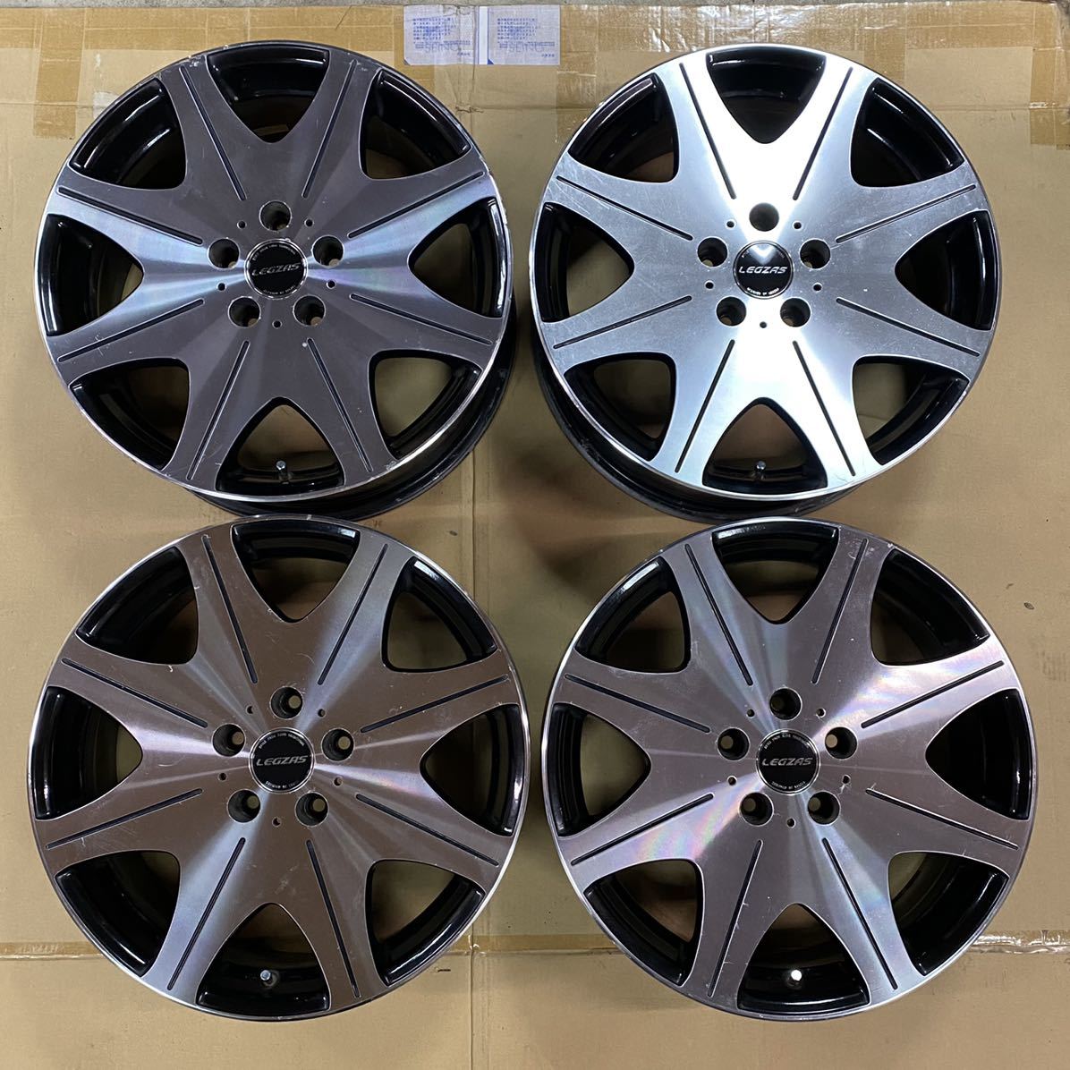 LEGZAS 18インチ 5穴 ホイール 深リム シュティッヒレグザス-