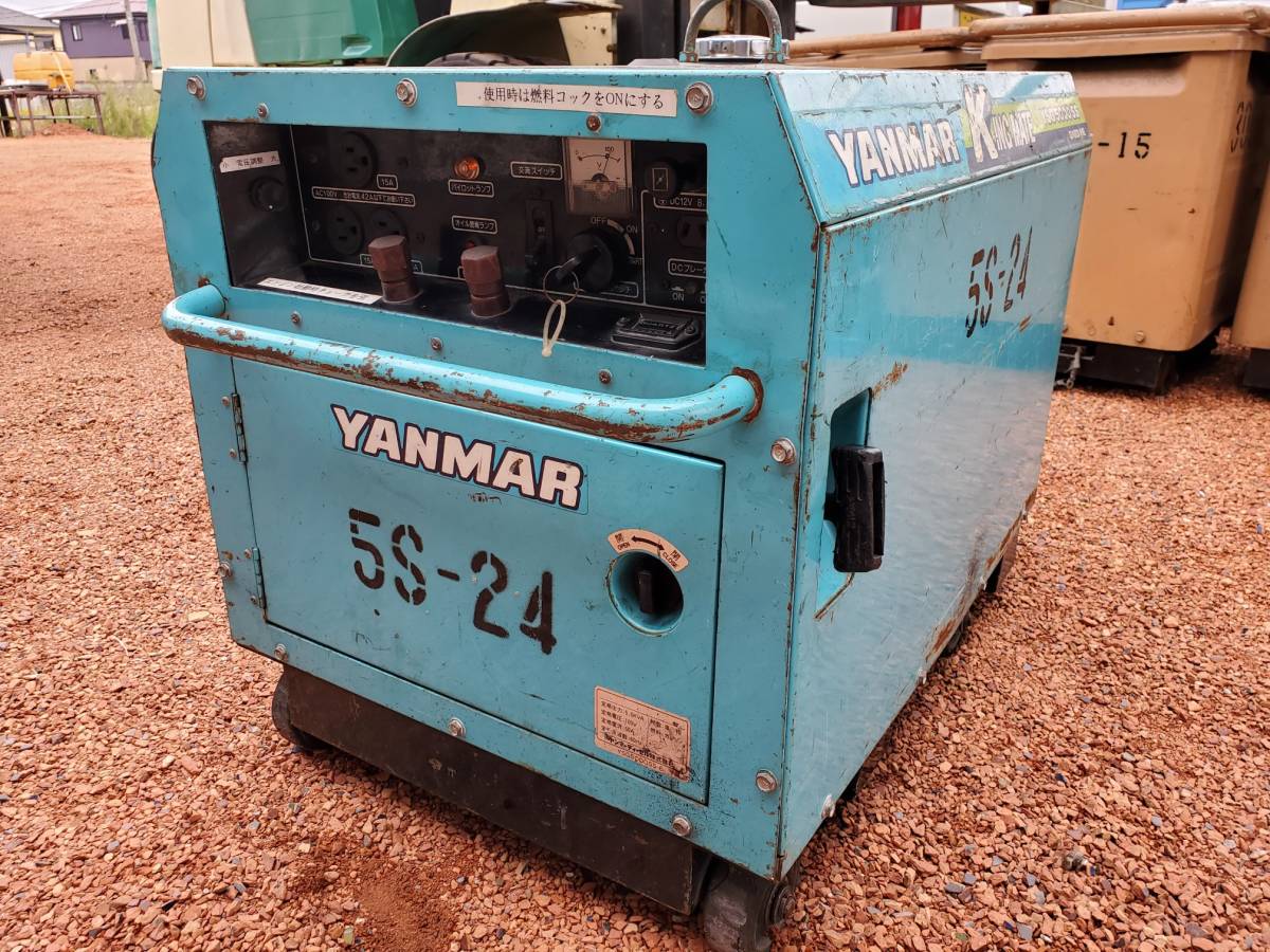 Yahoo!オークション - ヤンマー ガソリン発電機 YSG5000SS Yahoo!オークション - ヤンマー ガソリン発電機 YSG5000SS