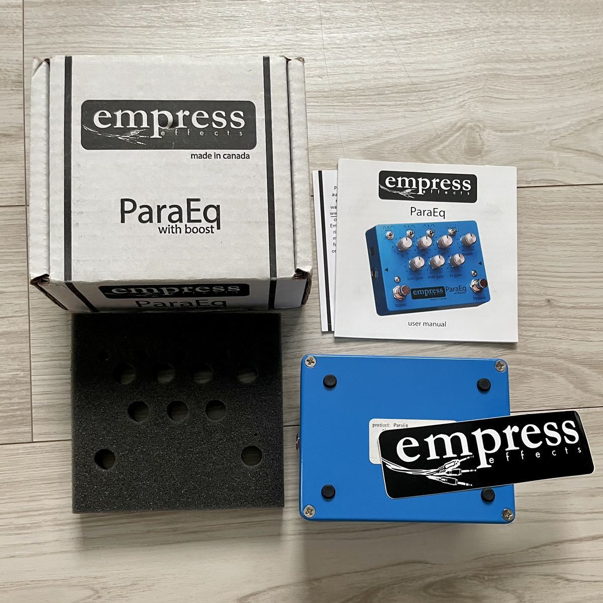 Empress ParaEq ギター | 4nen2kumi.jp