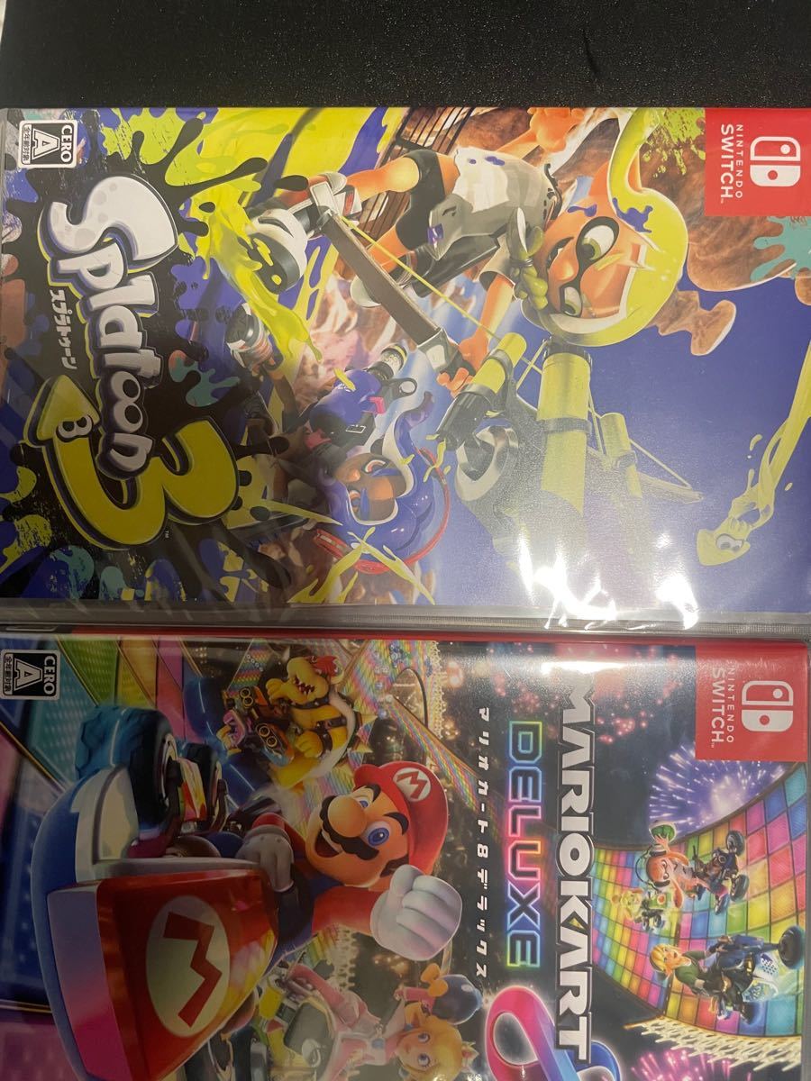 1年保証』 新品未開封 スイッチ マリオカート8 デラックスとスプラ