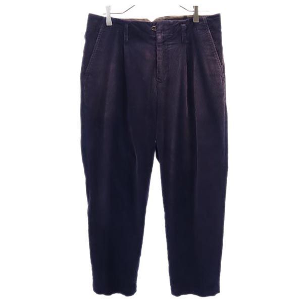 定番人気! kolor 紫系 2 テーパードパンツ コーデュロイ 日本製 16AW
