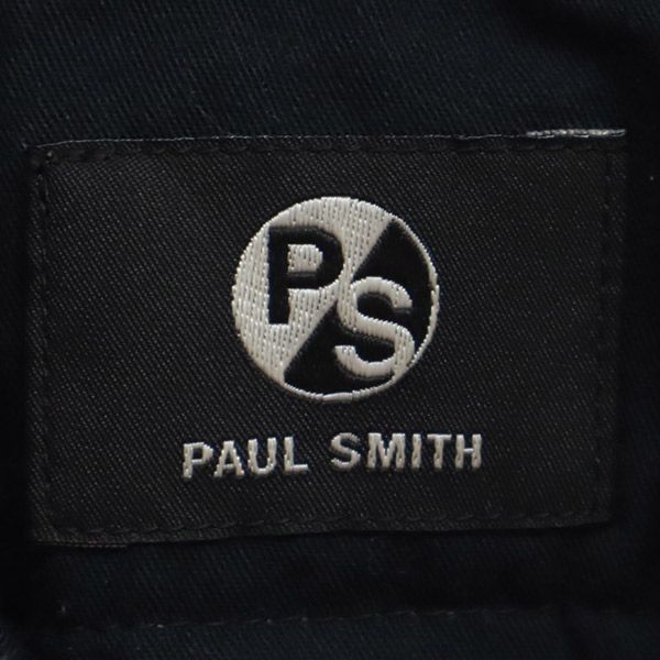 ポールスミス ウール100％ テーパードパンツ M ネイビー PAUL SMITH メンズ 221028