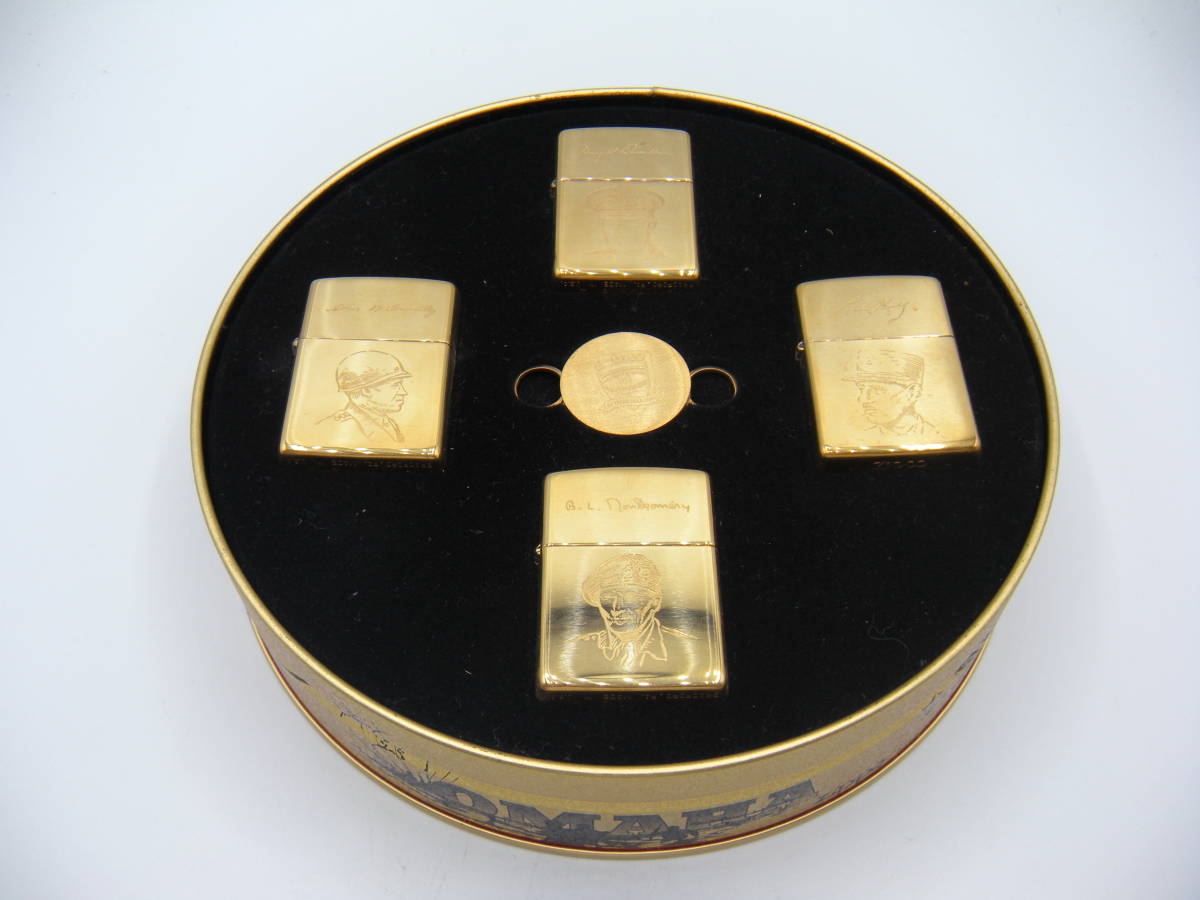 7856】激レア ZIPPO D-DAY ノルマンディー上陸50周年記念モデル 1944