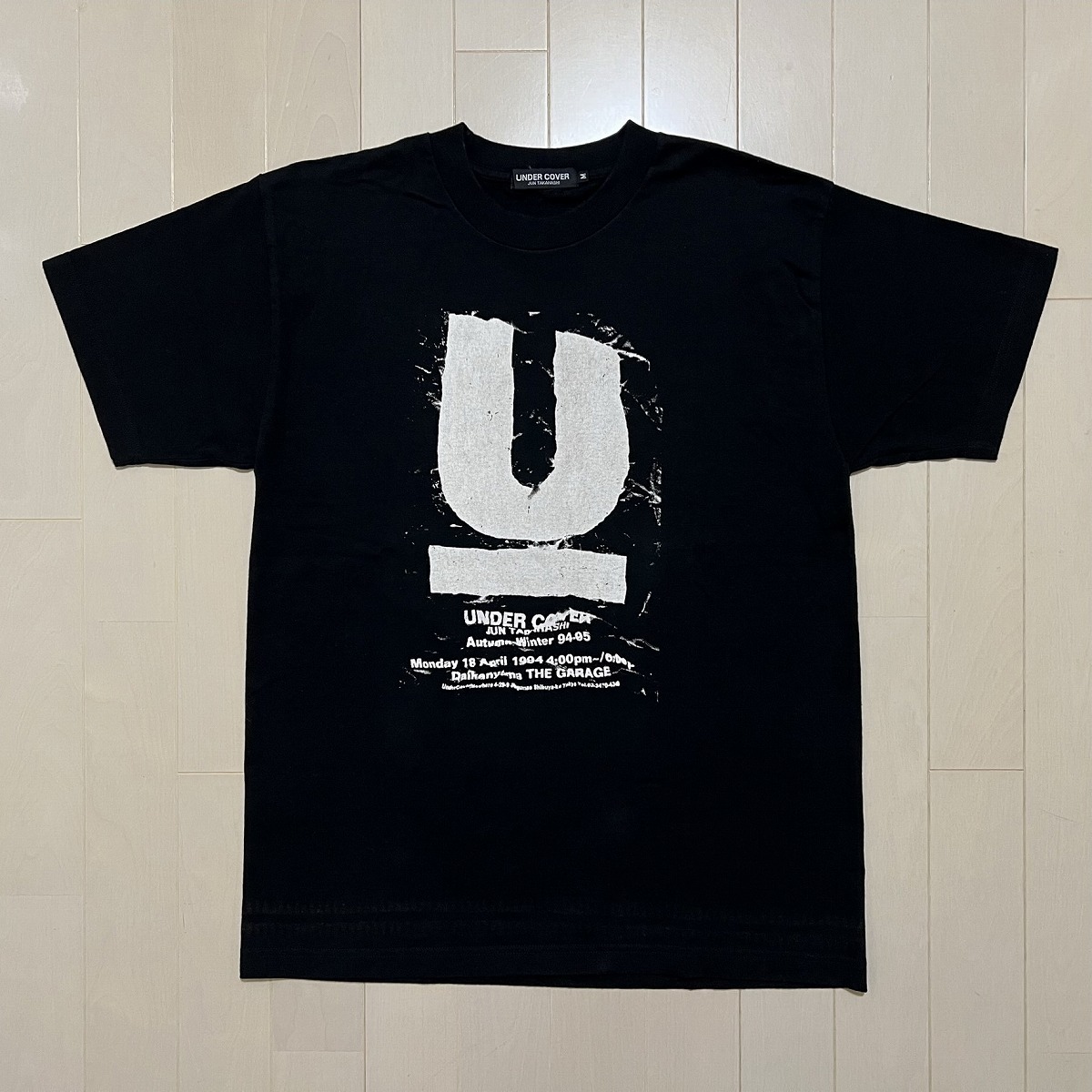Yahoo!オークション - 新同 初期復刻 UNDERCOVER FIRST SHOW T Yahoo!オークション - 新同 初期復刻 UNDERCOVER FIRST SHOW T