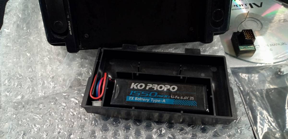 KO PROPO 2.4G プロポセット 希少 スティック ESPRIT-Ⅳ 4 受信機付