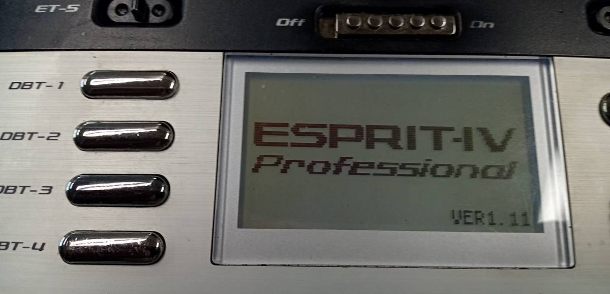 KO PROPO 2.4G プロポセット 希少 スティック ESPRIT-Ⅳ 4 受信機付