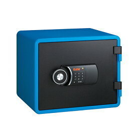  small size fire-proof safe ies* color safe numeric keypad type blue [YESM-020BL]e-ko-