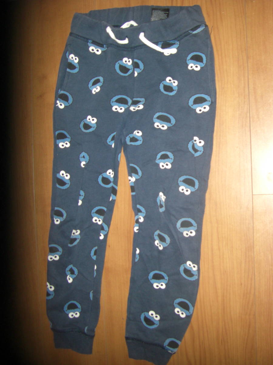 H&M Улица Сезам Cookie Monster брюки 122 6~7y