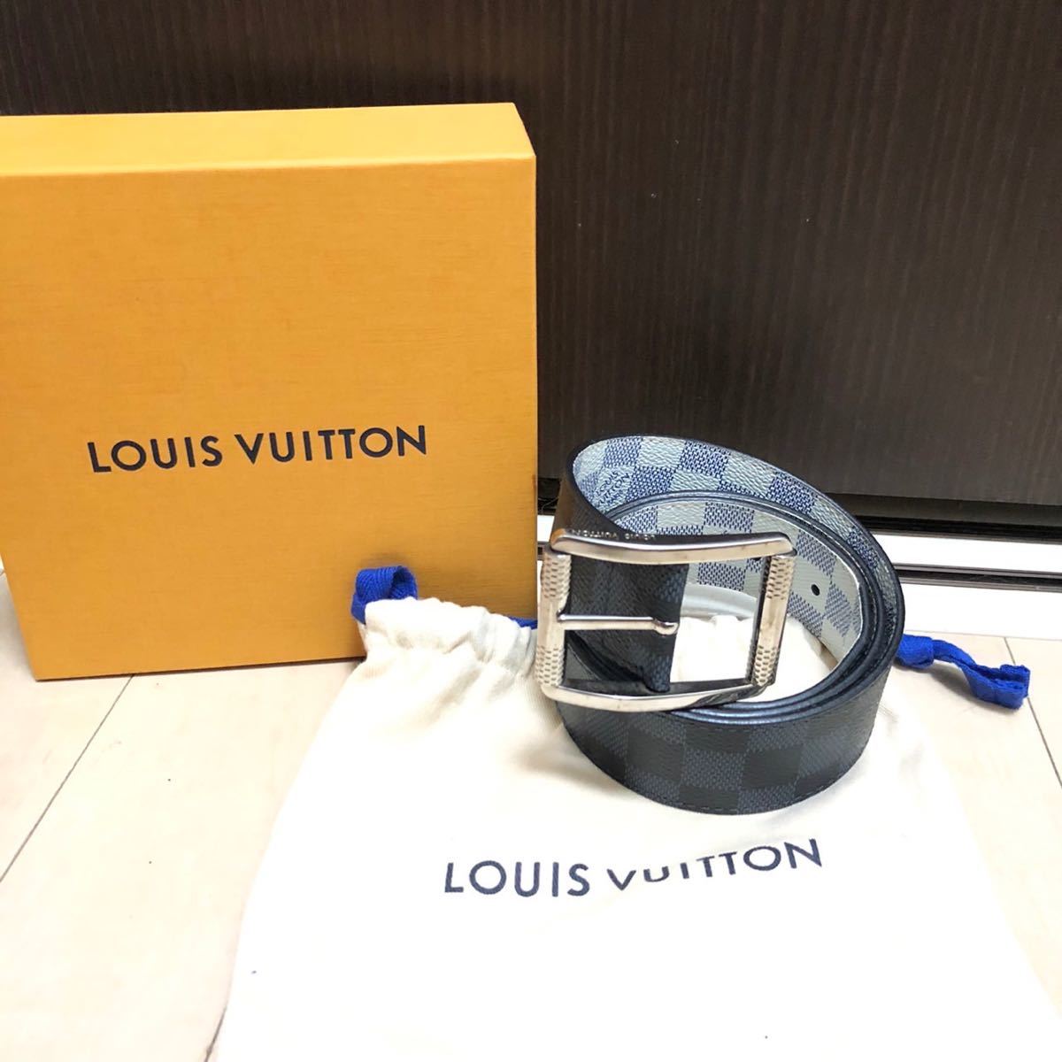 ☆美品 LOUIS VUITTON ルイヴィトン ダミエ サンチュール ベルト