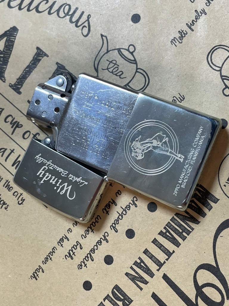 雑誌で紹介された Windy vitalis.rs Zippo パズル付き飛行機 未使用