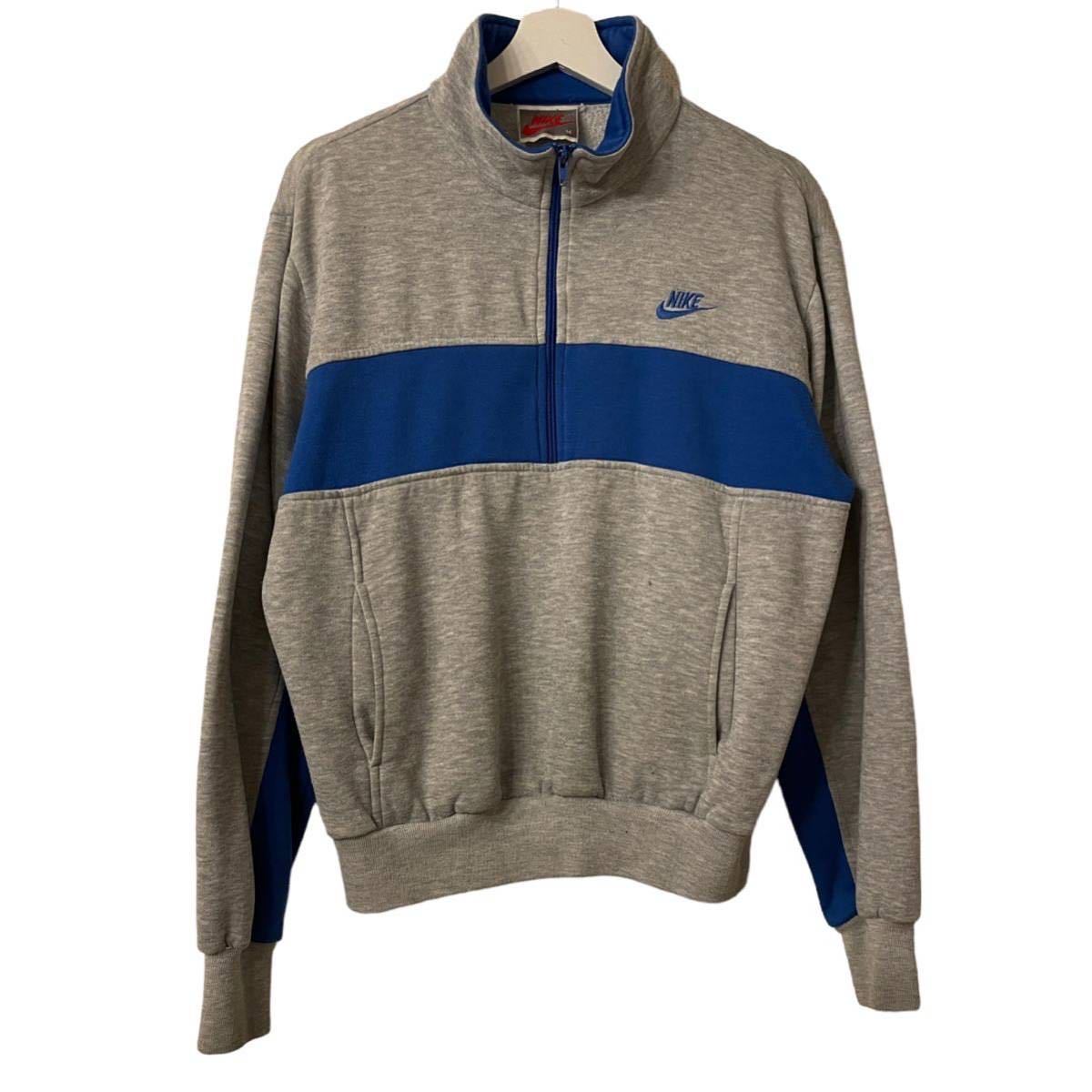 卸売 80's NIKE Track top pullover【M】銀タグ ナイキ トラック