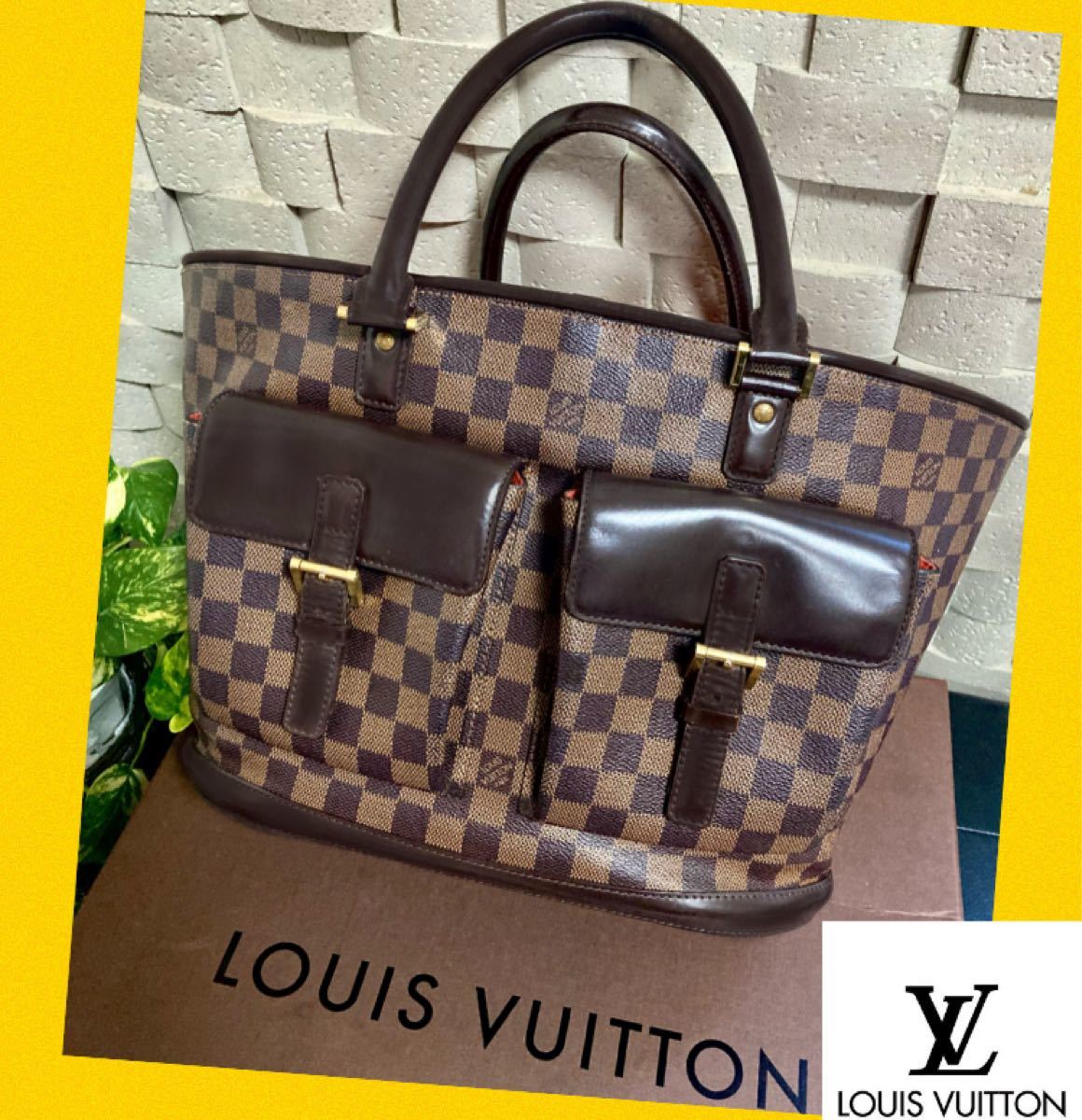 売り出し銀座 LOUIS VUITTON ダミエ マノスク www.lsansimon.com