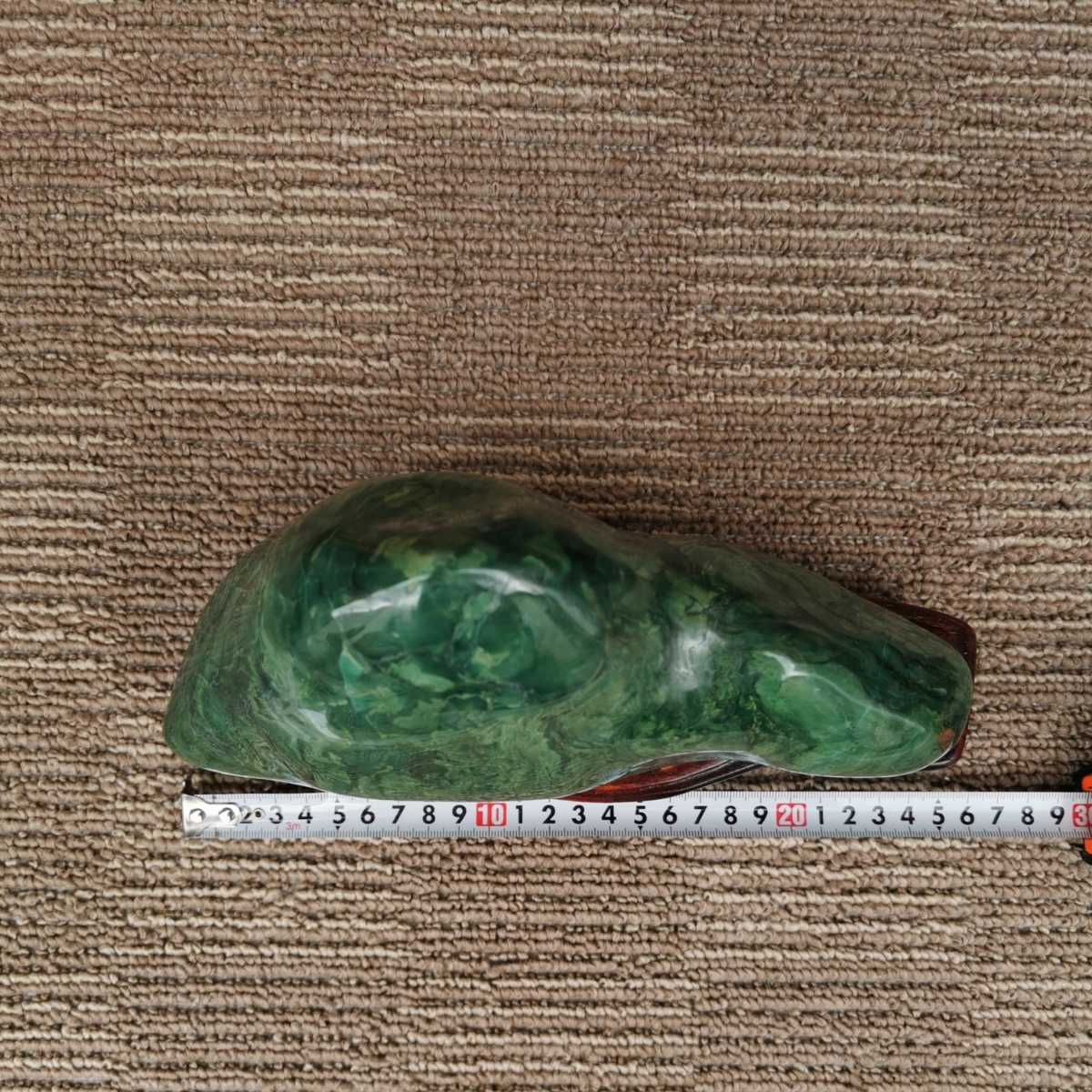 38.3㎏ ナミビア翡翠 鑑賞石 天然石 置物 パワーストーン ナミビア翡翠3.2キロ ヒスイ鑑賞石石置物オブジェインテリア