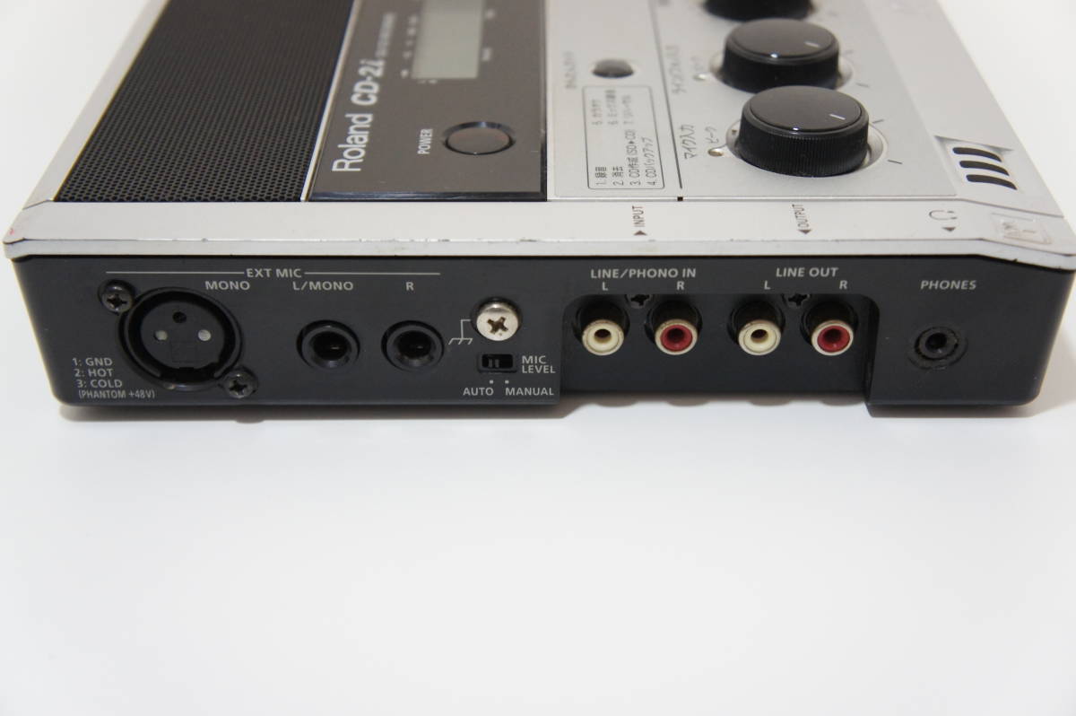 動作良好】Roland ローランド SD/CD Recorder SD/CDレコーダー CD-2i